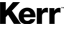 Kerr black logo